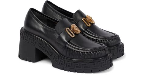 versace loafers medusa face|versace loafers women.